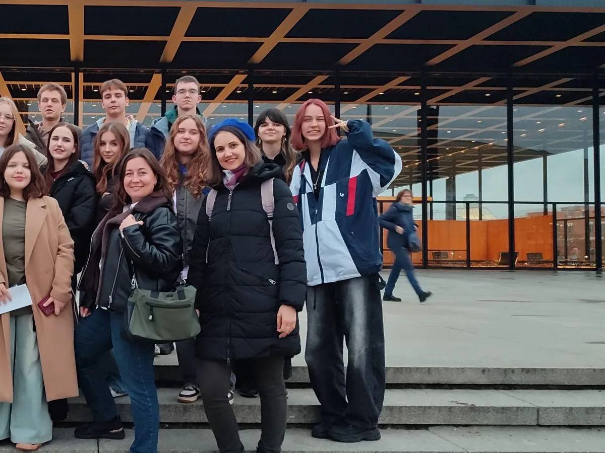 Participants together at a cultural centre